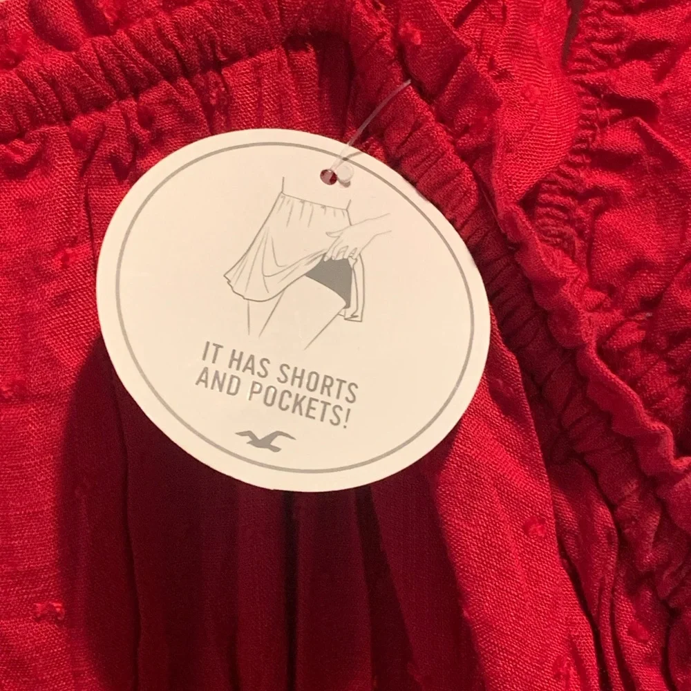 NWT! Red Hollister Dress /Romper - Picture 5 of 10